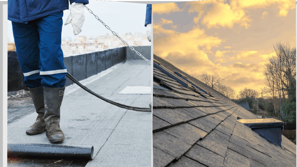 Understanding the Basic Difference: Flat Roofs and Sloped Roofs