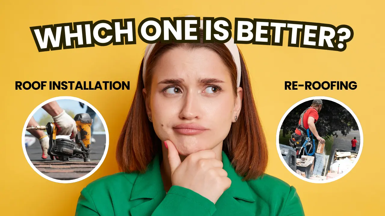 Roof Installation vs. Re‑Roofing: Which Option Is Best for Your Home?